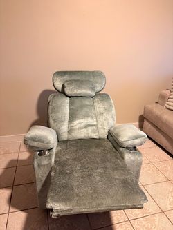 TYBOATLE Chenille Recliner Chair