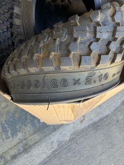 Bike tires size 26x2.10