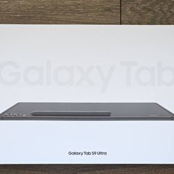 New Sealed Samsung Galaxy Tab S9 Ultra 512GB Graphite