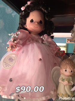 Precious moments doll collection