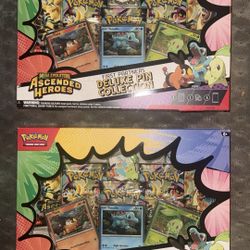 Pokemon Ascended Hero’s Deluxe Pin Collection 