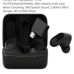 Inzone Ps5 Wireless Earbuds Mic 