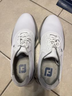 FootJoy Traditions Golf Shoes (2021) - Style 57903 - White - Men's US 8.5 Medium - Brand New in Box