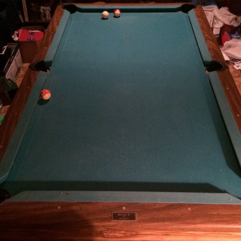 Brunswick Bristol II Slate Billiard Pool Table