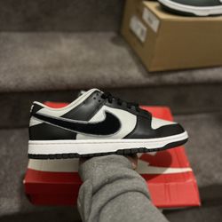 Nike Dunk Low Chenille Swoosh Black Grey Size 11 Asking For $70