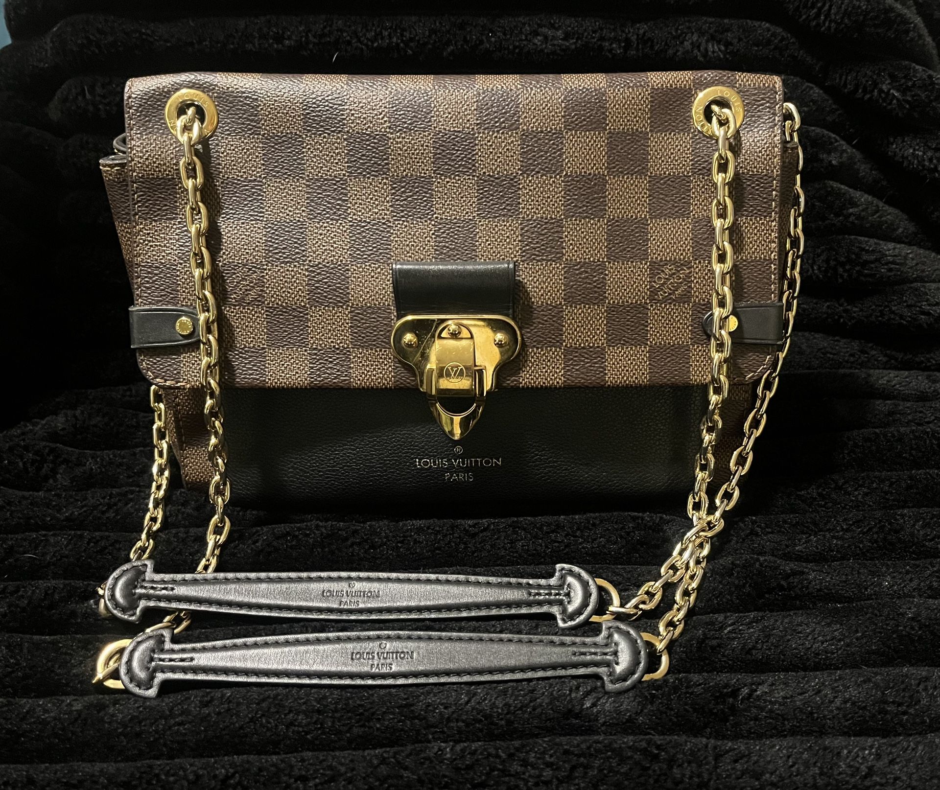 Louis Vuitton Vavin PM bag in Black/Brown