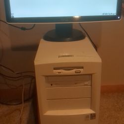 Vintage working Compaq Deskpro Windows 98 Retro Desktop Pentium II 450 MHz 6GB HDD MTG Shandalar installed