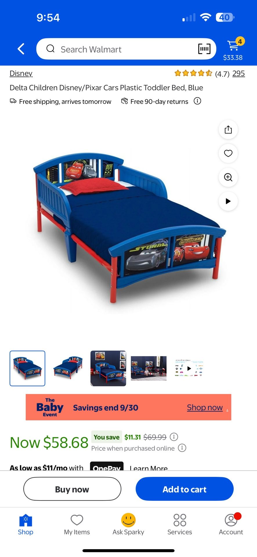 Toddler Bed