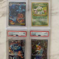Pokemon PSA Slabs