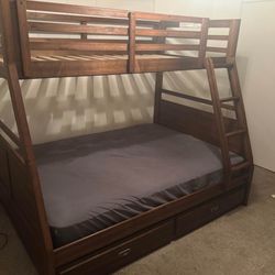 Wood Bunk Bed