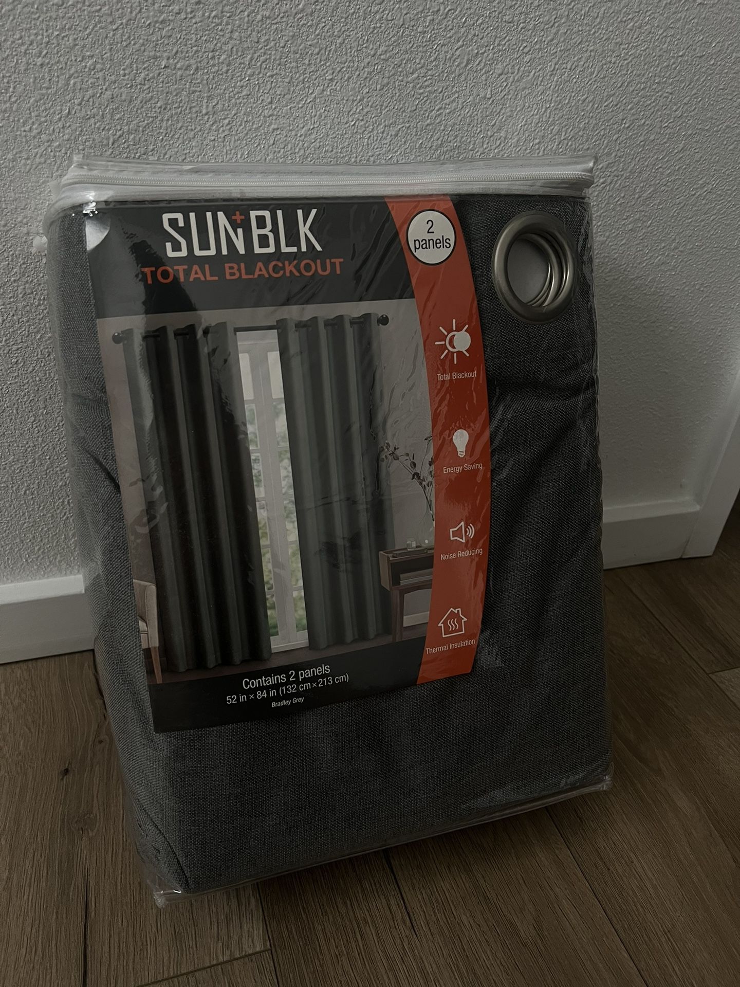 Grey Blackout Curtains