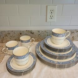 Noritake "Randolph"  Bone China 4 Place Settings