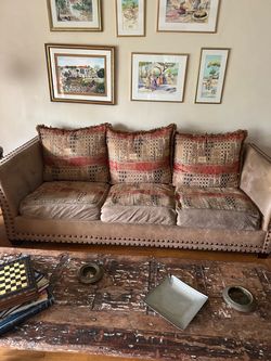 Big couch and two small couches