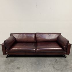Arhaus, Jarvis Leather Sofa