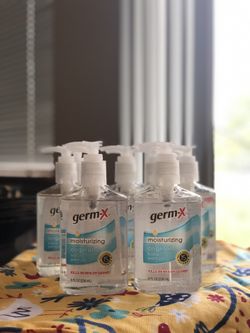 Germ X hand moisturizing Sanitizer 8oz