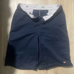 Dickies Loose Fit Navy Work Shorts