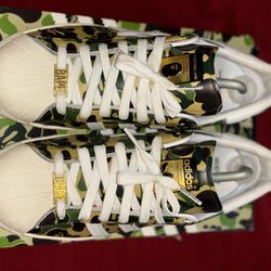 Bape X Superstars Camo 