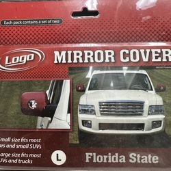 Florida State Seminoles Mirror Cover 2 Pack - Large Size [NEW] Car Auto Truck