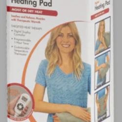 Thera Care Digital heating pad Gray 12 in. X 15 in. 