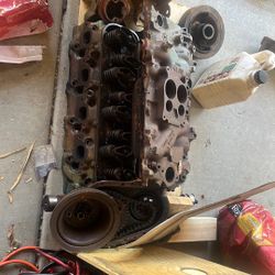 BBC 454 Heads And Intake Manifold