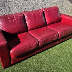 Leather Sofa