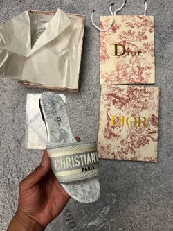 Christian Dior womens sandal