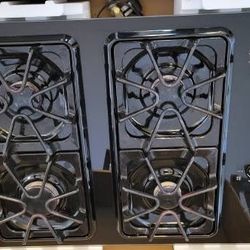 Whirlpool 30 Inch Gas Cooktop - Black - Used Great condition