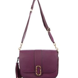 Brand New Marc Jacobs Purple Leather Bag