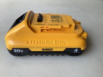 DeWalt 20v 4.0ah batteries