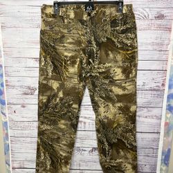 Realtree Camo Jeans Mens 34x30 Hunting Outdoor Cotton Pants G6