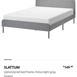 IKEA Grey Bed 