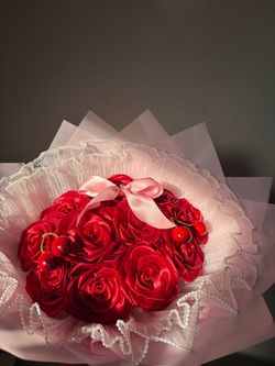 Cherry Ribbon bouquet