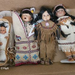 Native Porcelain Dolls
