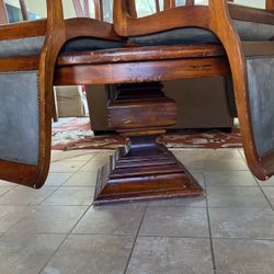 Rustic  Style Round Diner Table will Take Best Offer