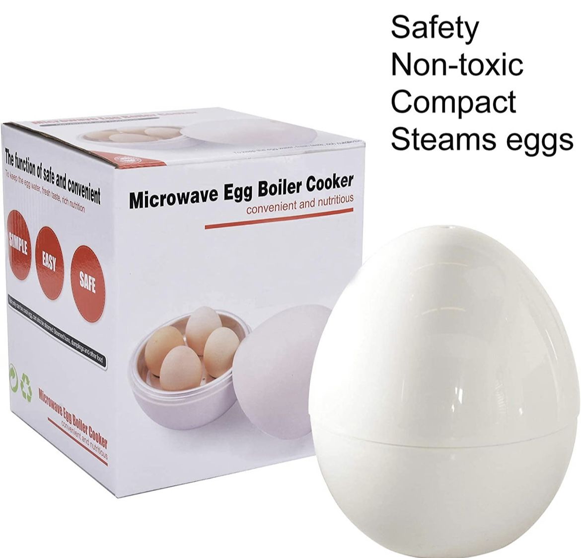 Microwave Egg Boiler Cooker