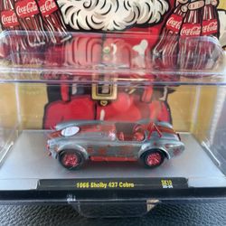 M2 Machines 1:64 Coca-Cola Set Christmas Diecast Vehicles shelby 427 cobra raw chase 🔥🔥🔥