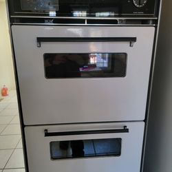 Free Antique Appliances And Cabinets  Refrigerator NOT INCLUDED 
