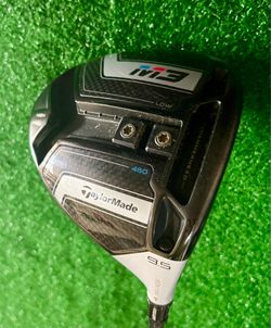 TaylorMade M3 9.5° Driver – Denali Black 70 6.5 Shaft (45”) + Headcover