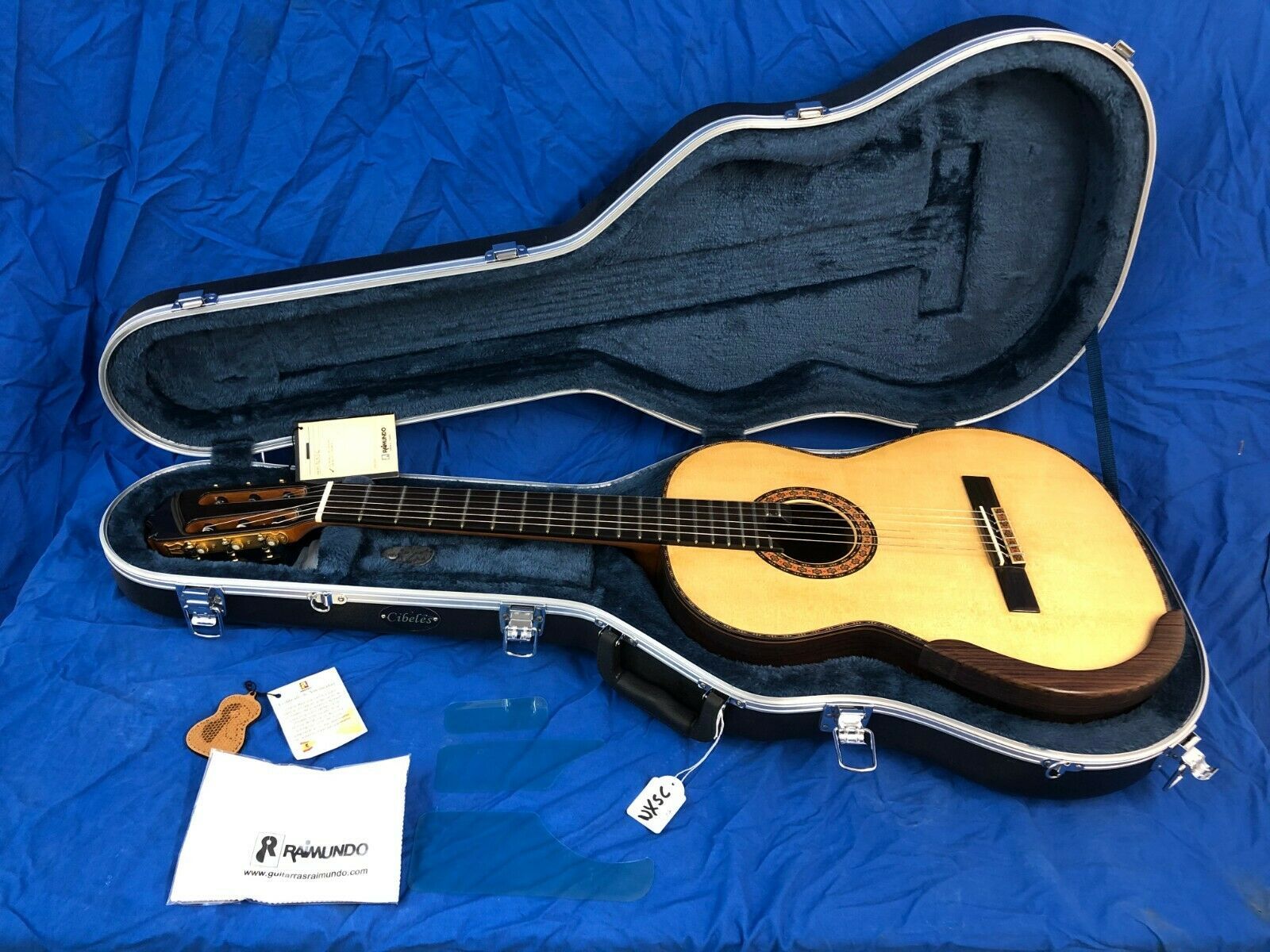 New Raimundo NX Concert Classical Guitar Madagascar + Double Spruce Top 650mm
