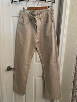 ZARA Cream Denim Jeans