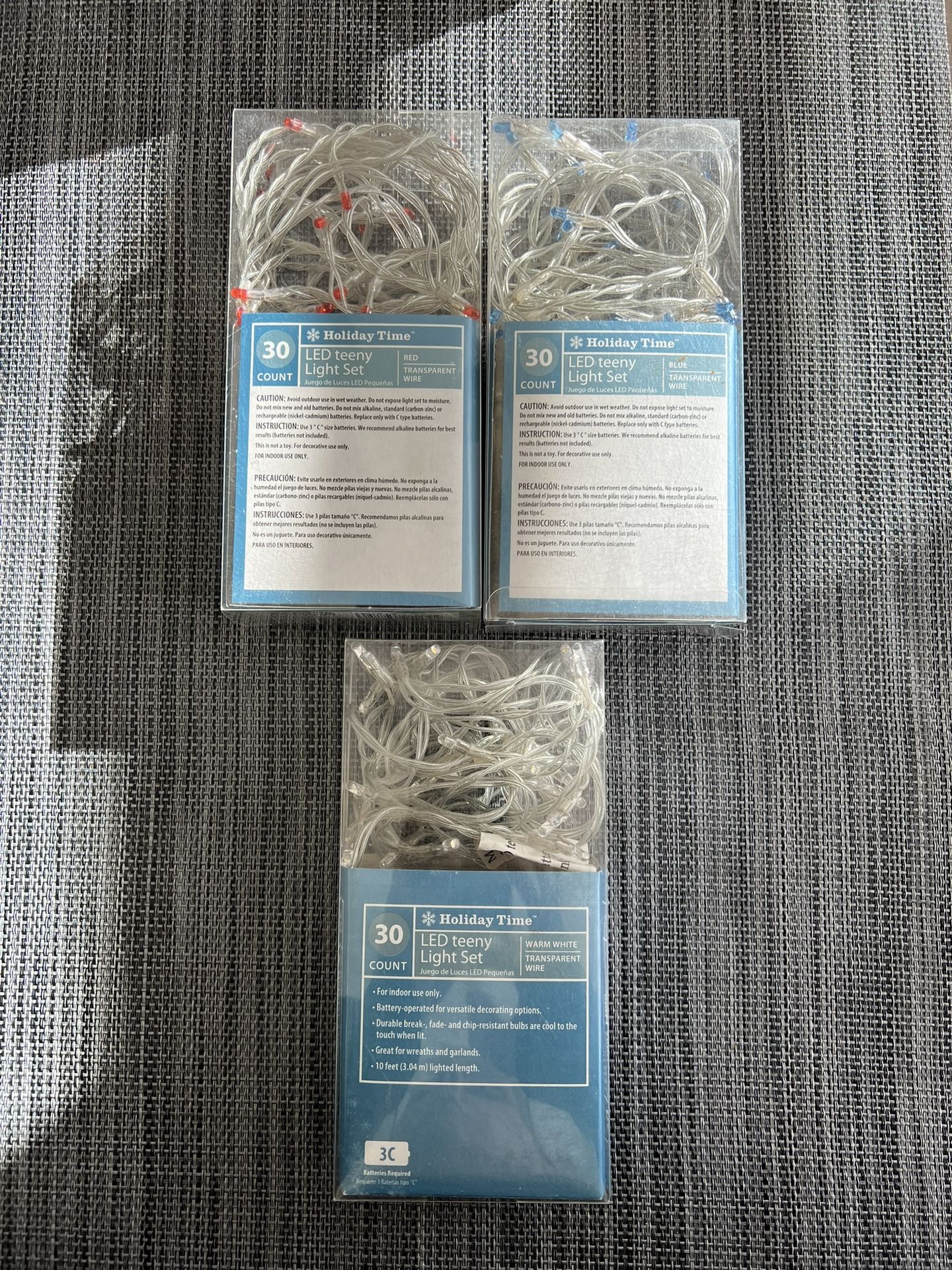 LED Teeny Light Set - $5 Each