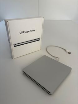 Apple USB SuperDrive (A1379) External CD/DVD Drive with Original Box