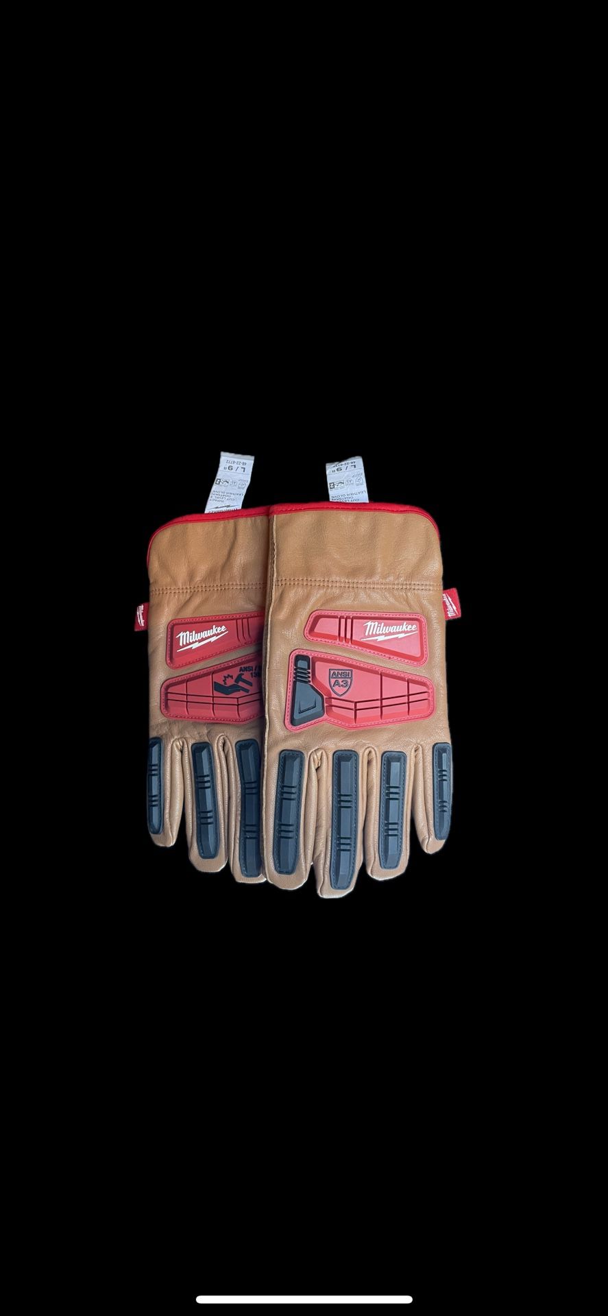 Milwaukee Leather Work Gloves