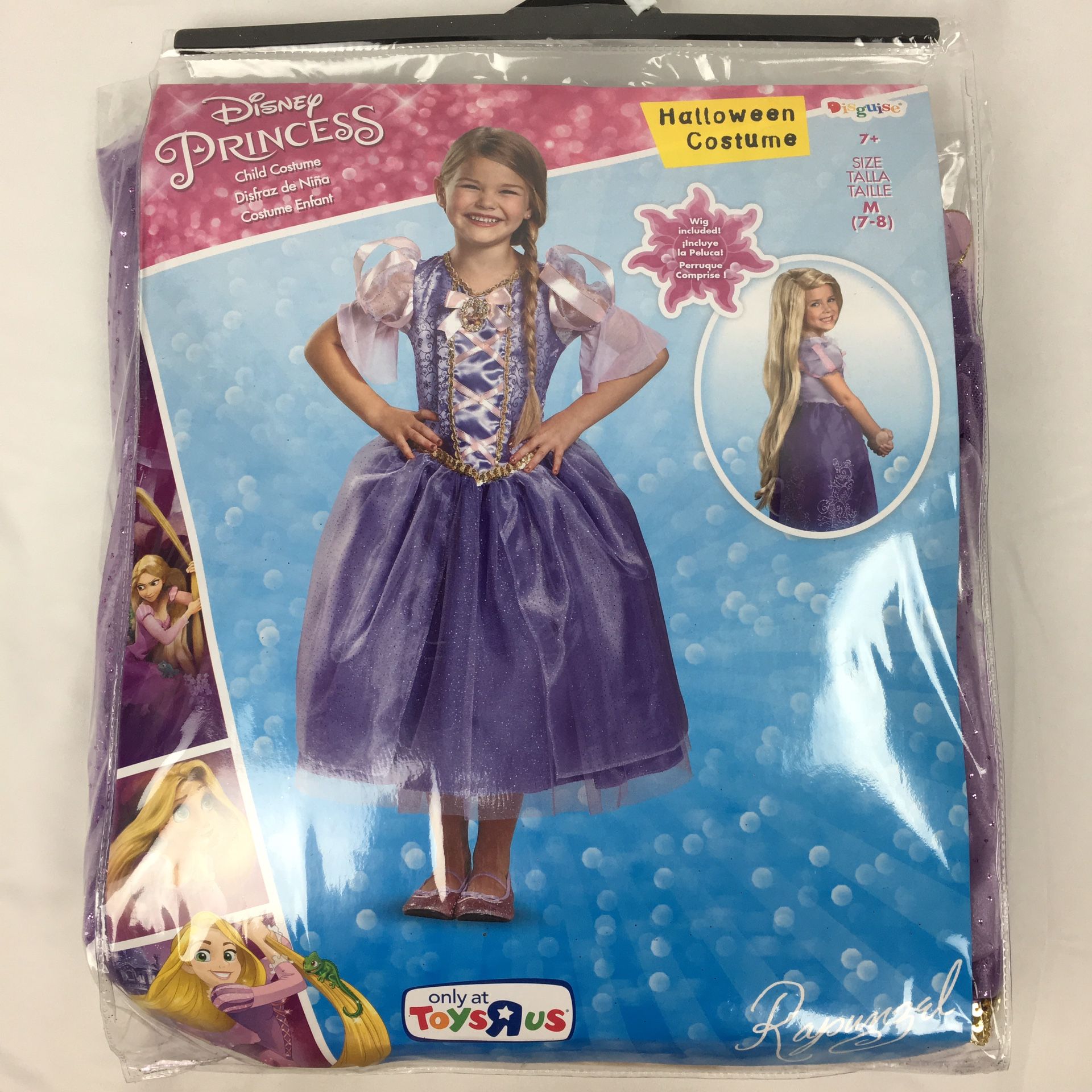 Princess Rapunzel Tangled Halloween Costume 7-8