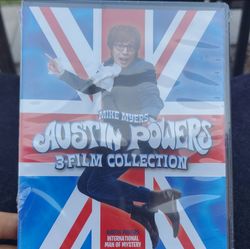 SEALED Austin powers 3 film set collection