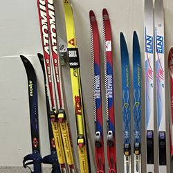 XC skis  