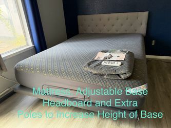 Nectar Mattress, Adjustable Base, and Headboard Set