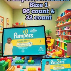 2 Packs Of Diapers 