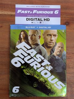 New Fast & Furious 6 digital download for sale