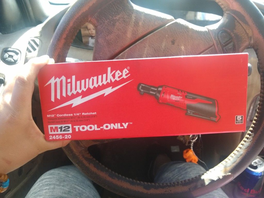 Milwaukee M12 1/4 ratchet *tool only*